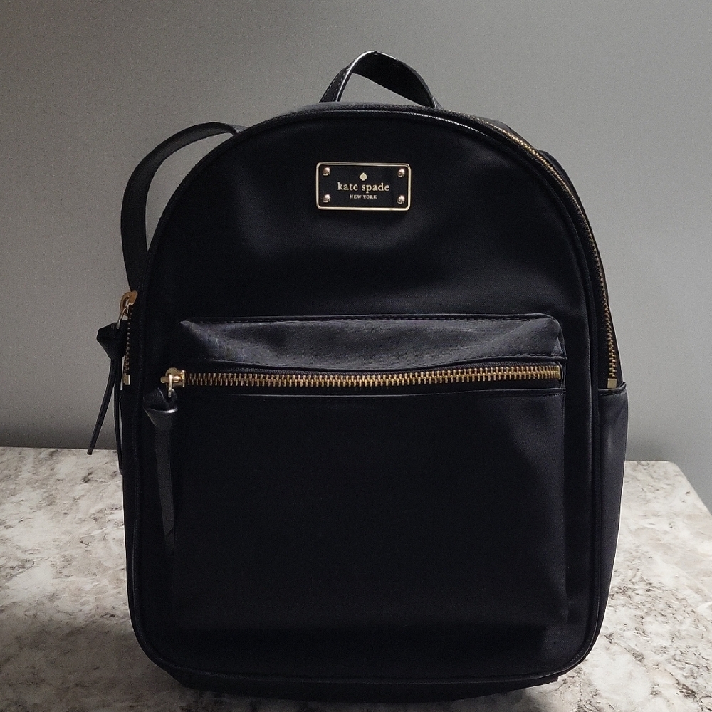 Kate Spade Black Backpack